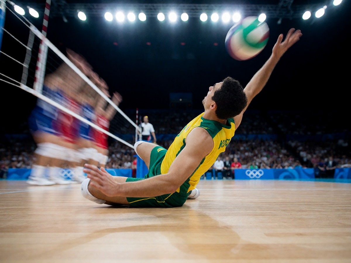 Giba and the 2004 Athens Olympic volleyball gold