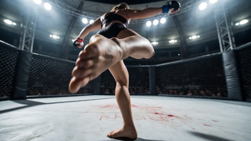 Holly Holm's knockout victory over Ronda Rousey at UFC 193