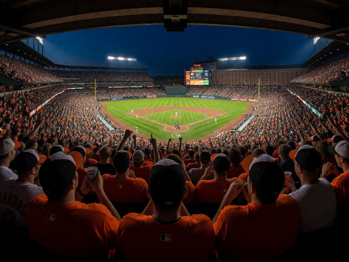 The mathematical end of the Baltimore Orioles postseason race